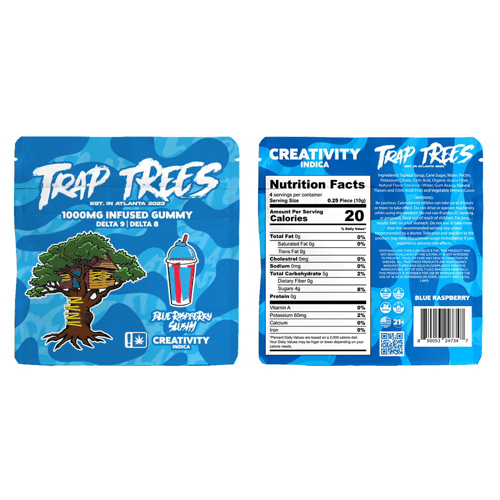 Trap Trees 10,000mg Gummies (10 count x 1,000mg each)