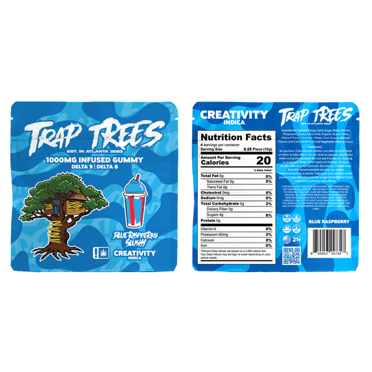 Trap Trees 10,000mg Gummies (10 count x 1,000mg each)