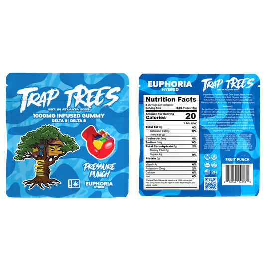 Trap Trees 10,000mg Gummies (10 count x 1,000mg each)