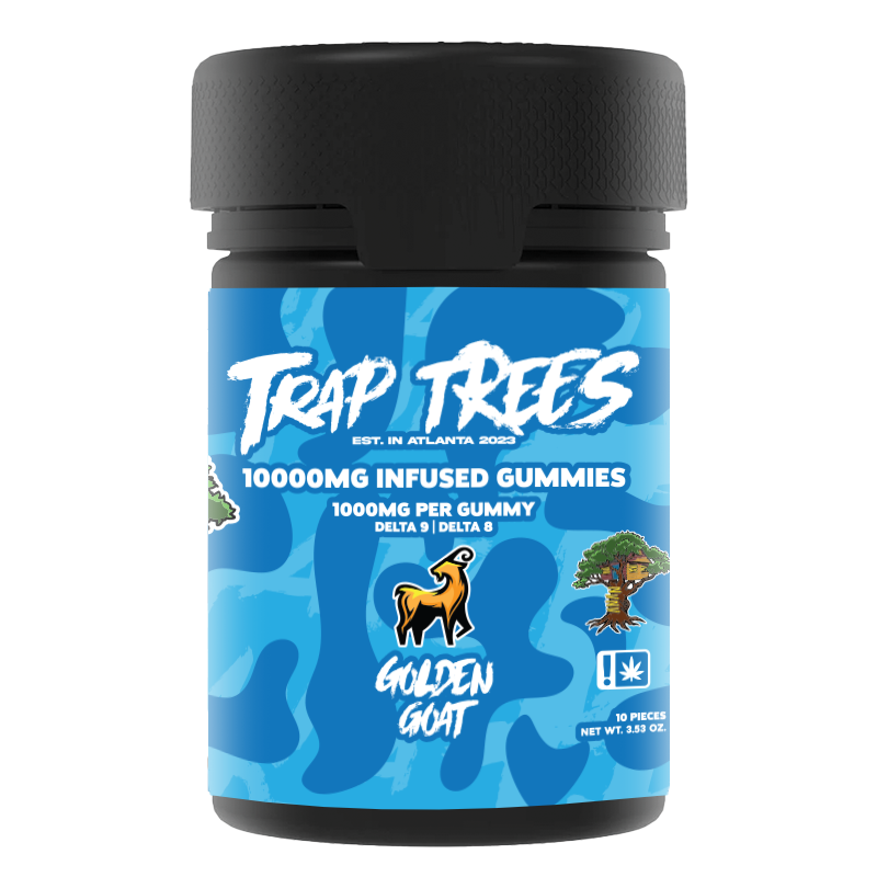 Trap Trees 10,000mg Gummies (10 count x 1,000mg each)