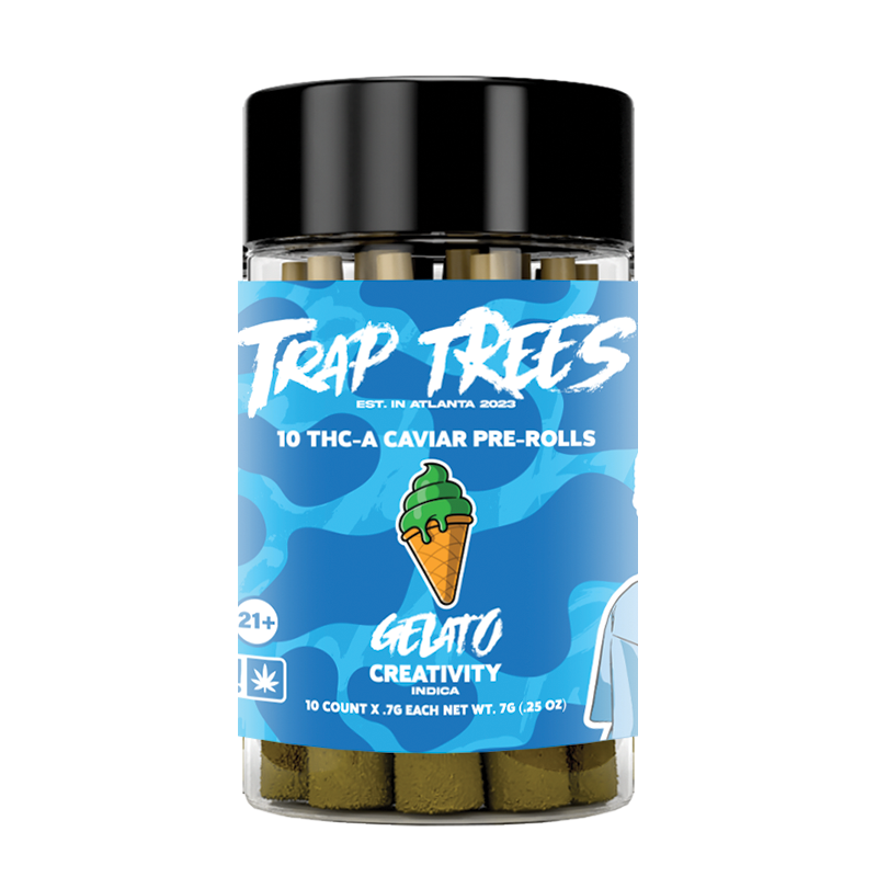 Trap Trees 0.7g Caviar Joint Pre-Rolls 10 Count